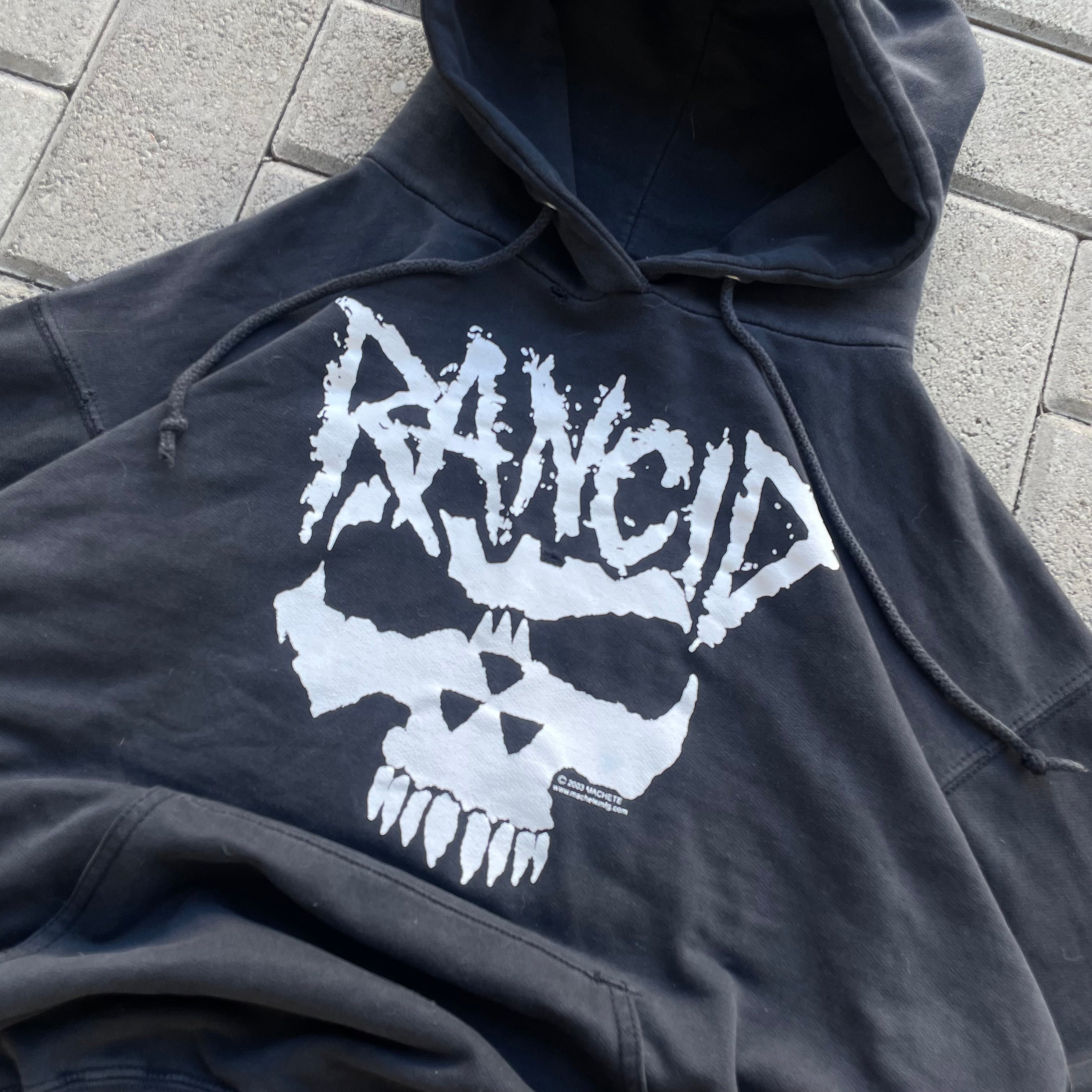 (S) Vintage Rancid Hoodie 2003