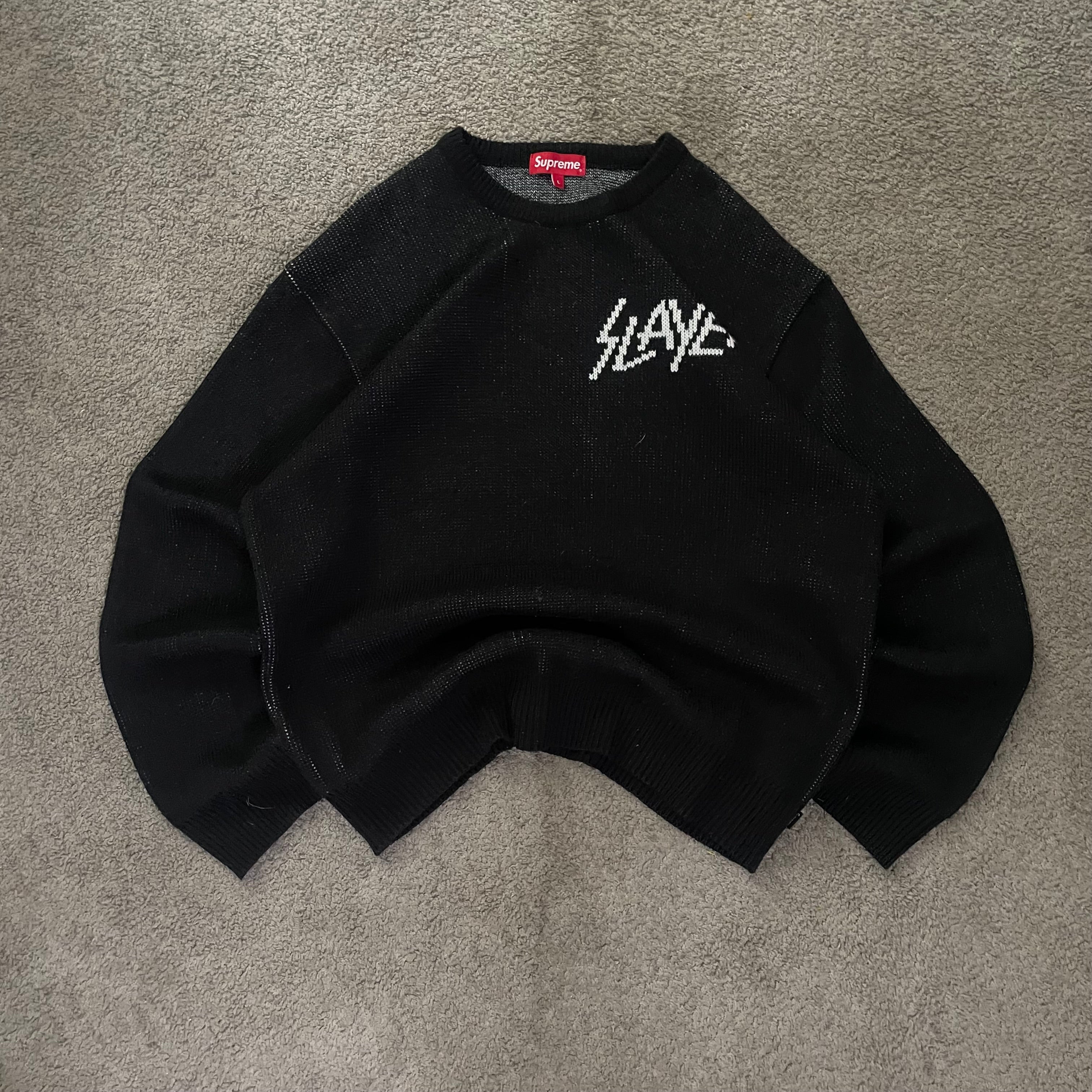 (L) Sweater Supreme x Slayer