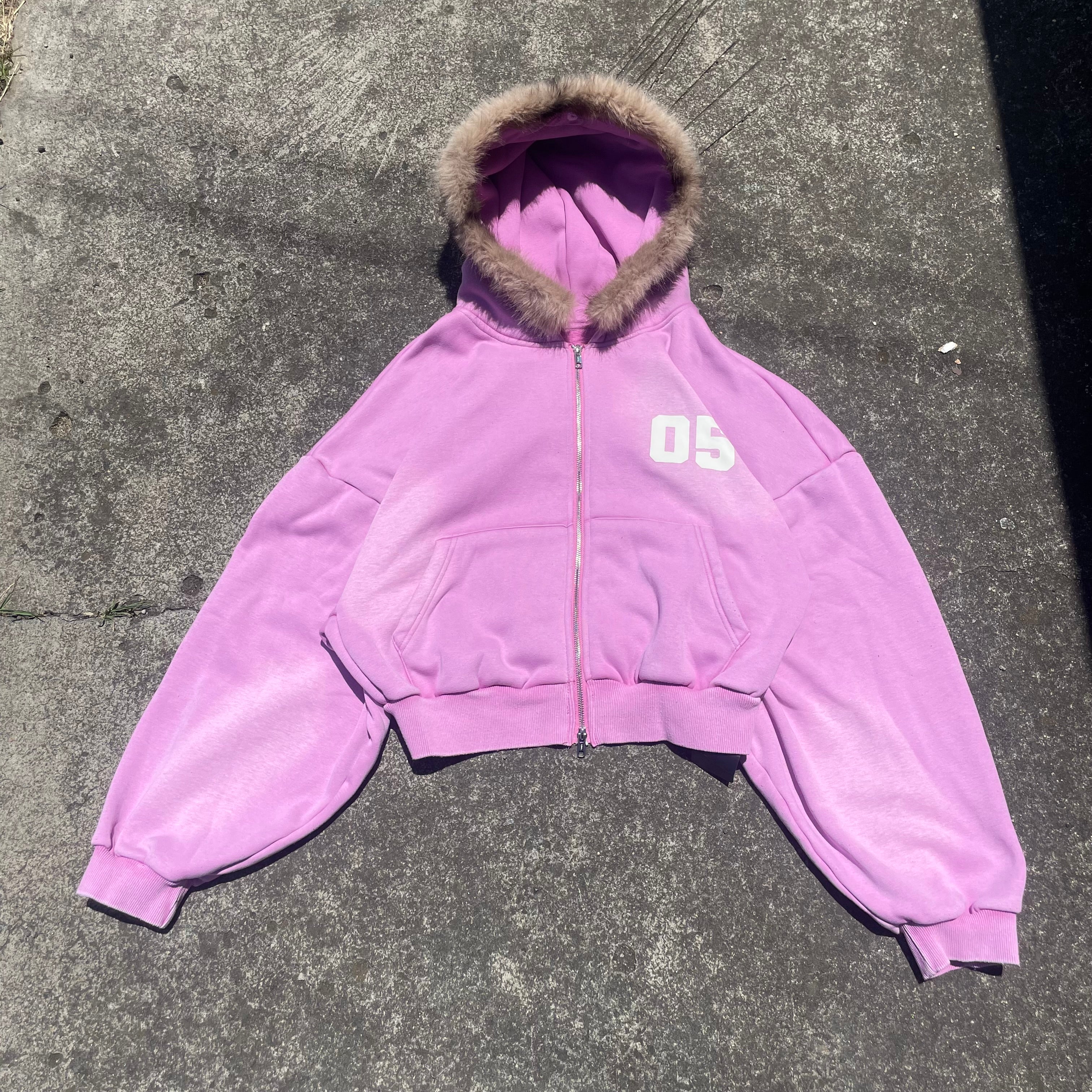 (M) Double Zip Up Super heavy weight