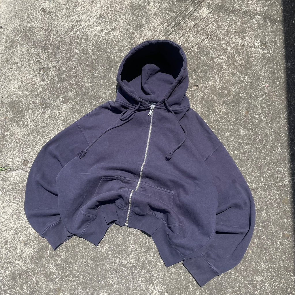 (L) Basic zip up heavy weight