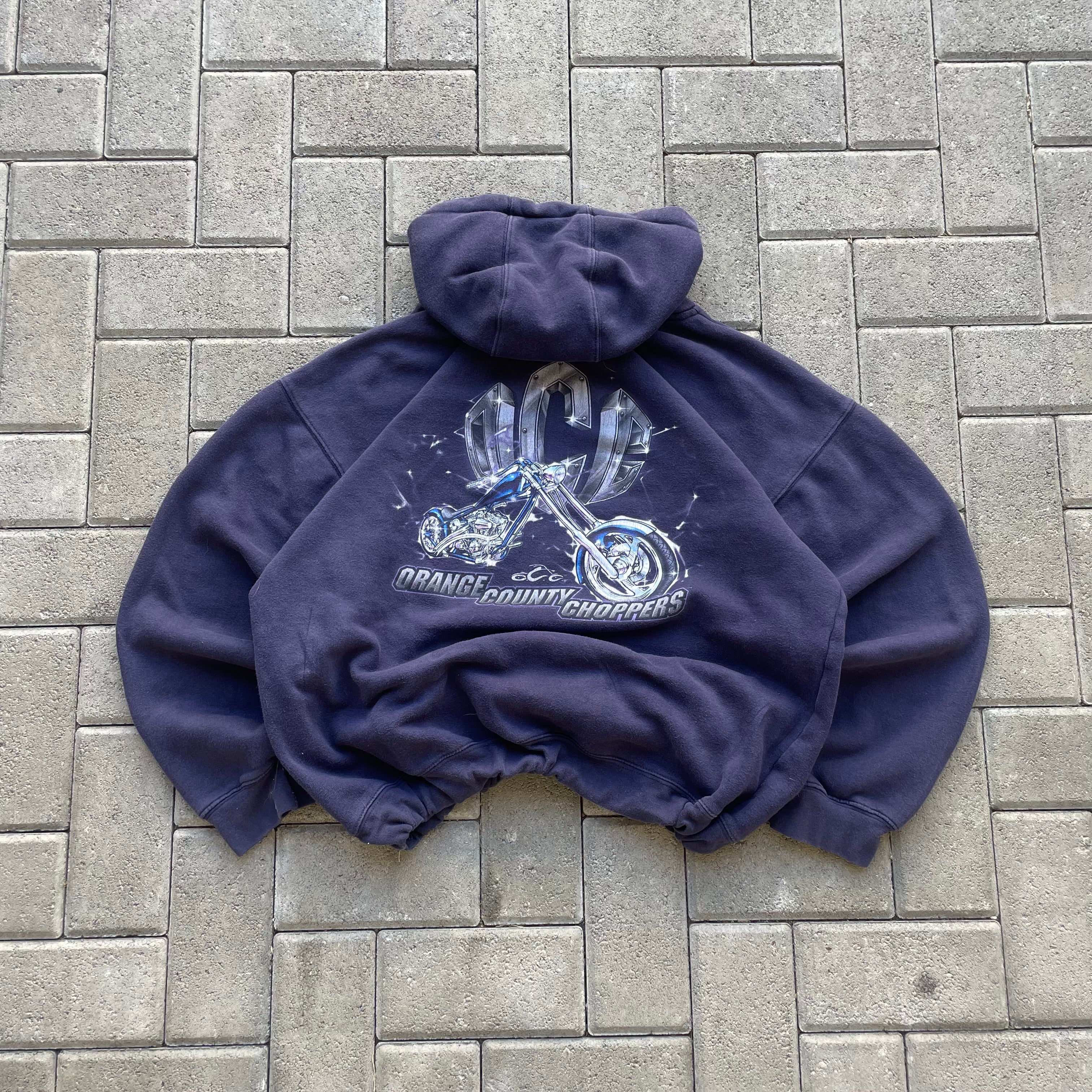 (M boxy) Orange County Choppers hoodie