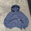 (L) Zip up carhartt