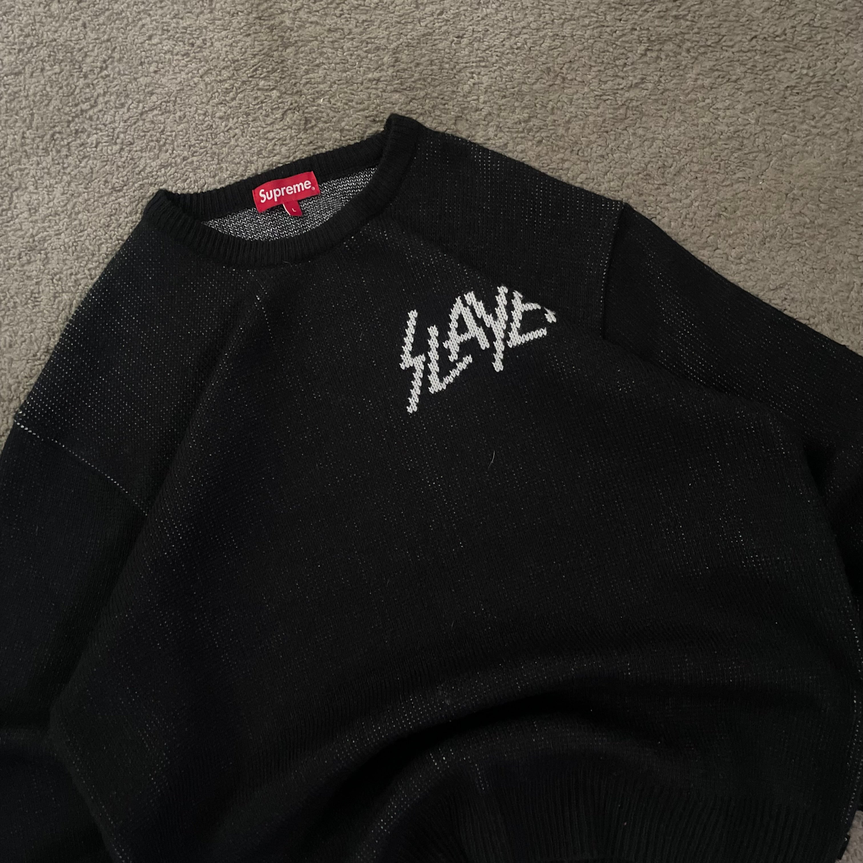 (L) Sweater Supreme x Slayer