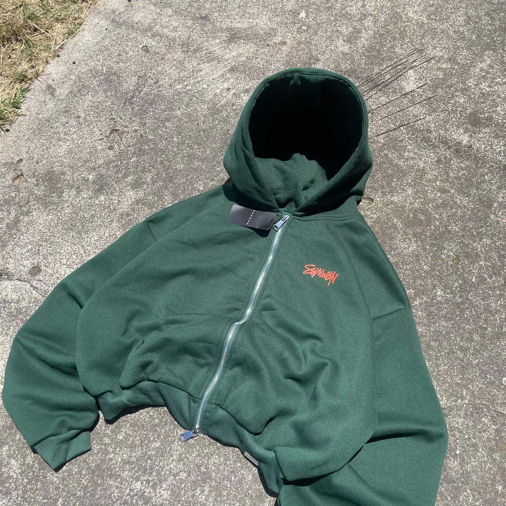 (M) Double Zip up heavy weight
