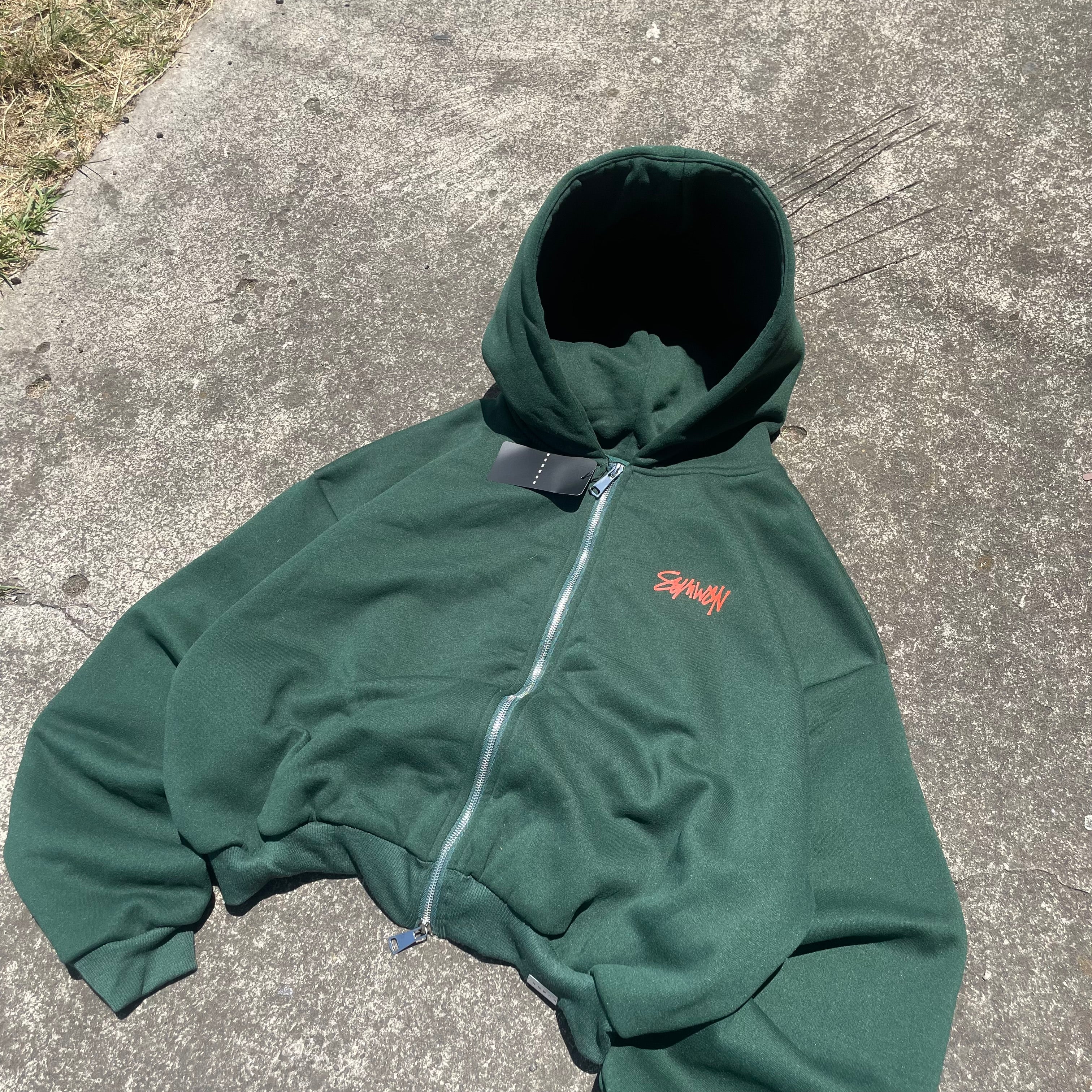 (M) Double Zip up heavy weight