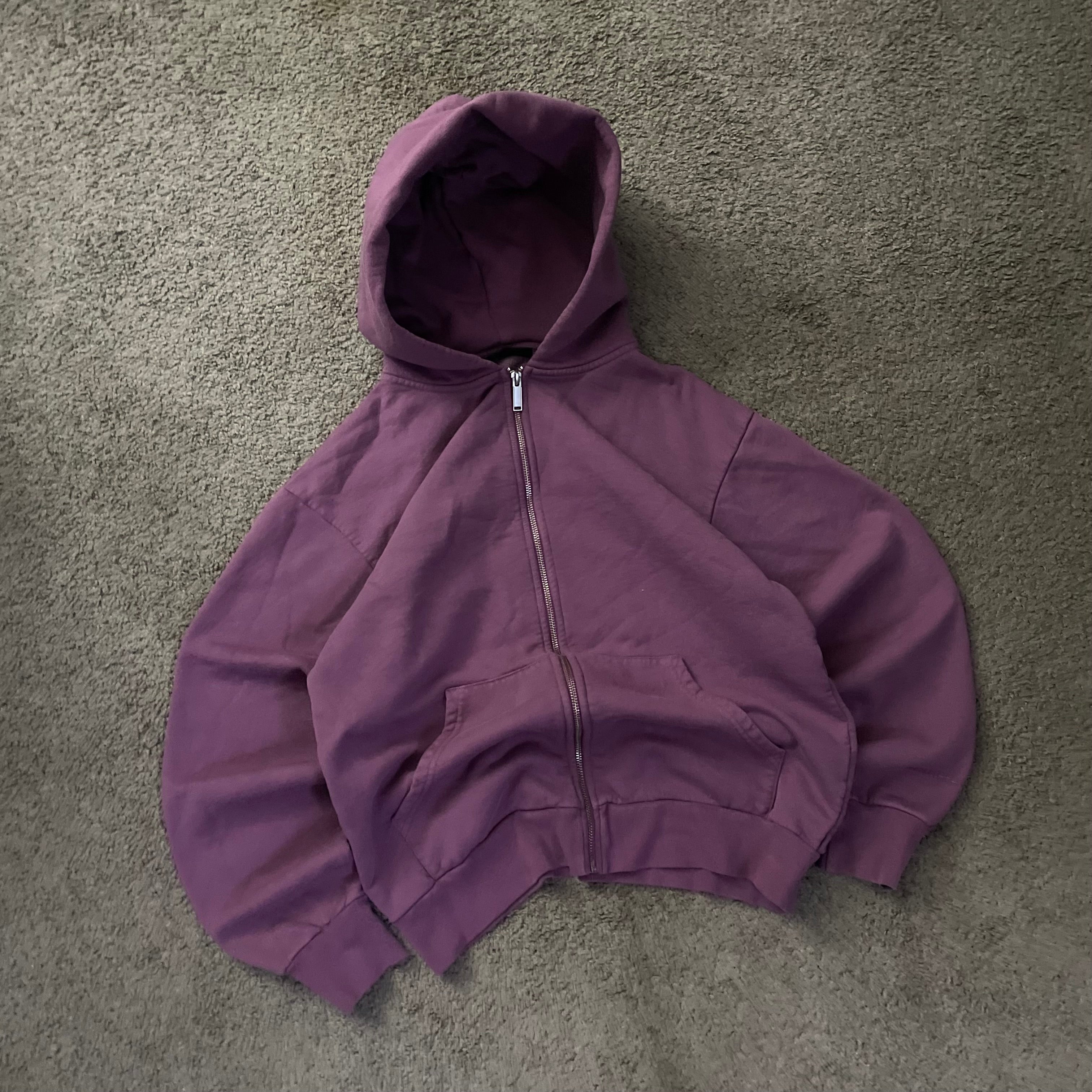 (M) ZIP UP HEAVY WEIGHT BOXY