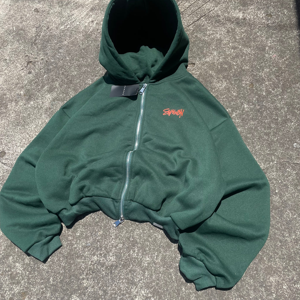(M) Double Zip up heavy weight