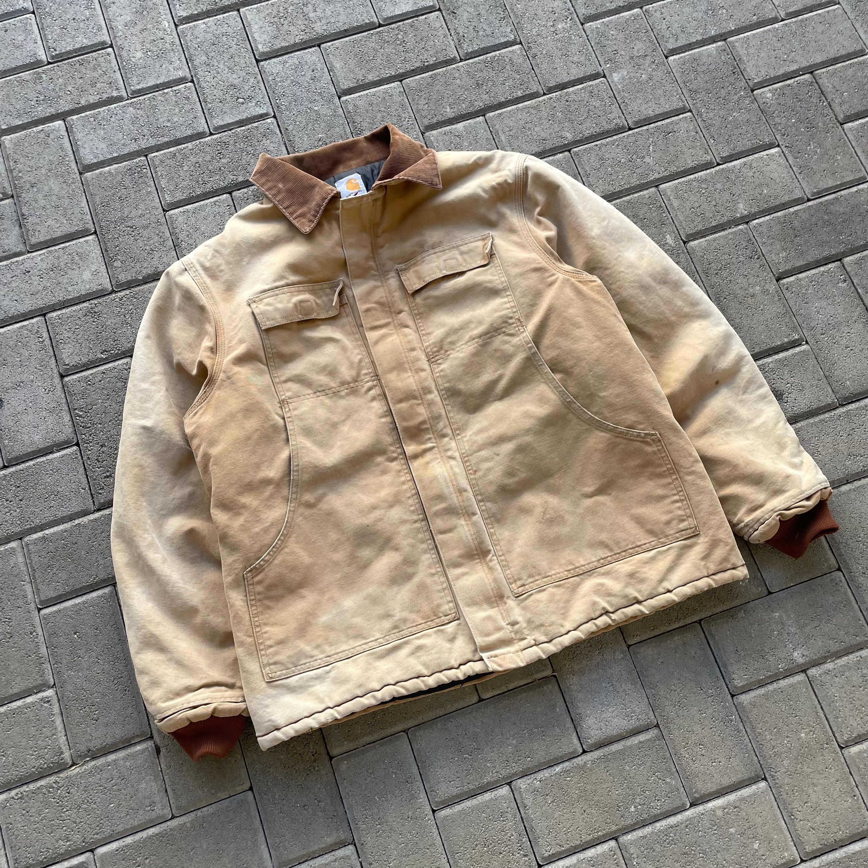 (L-XL) Vintage Carhartt Sun Faded