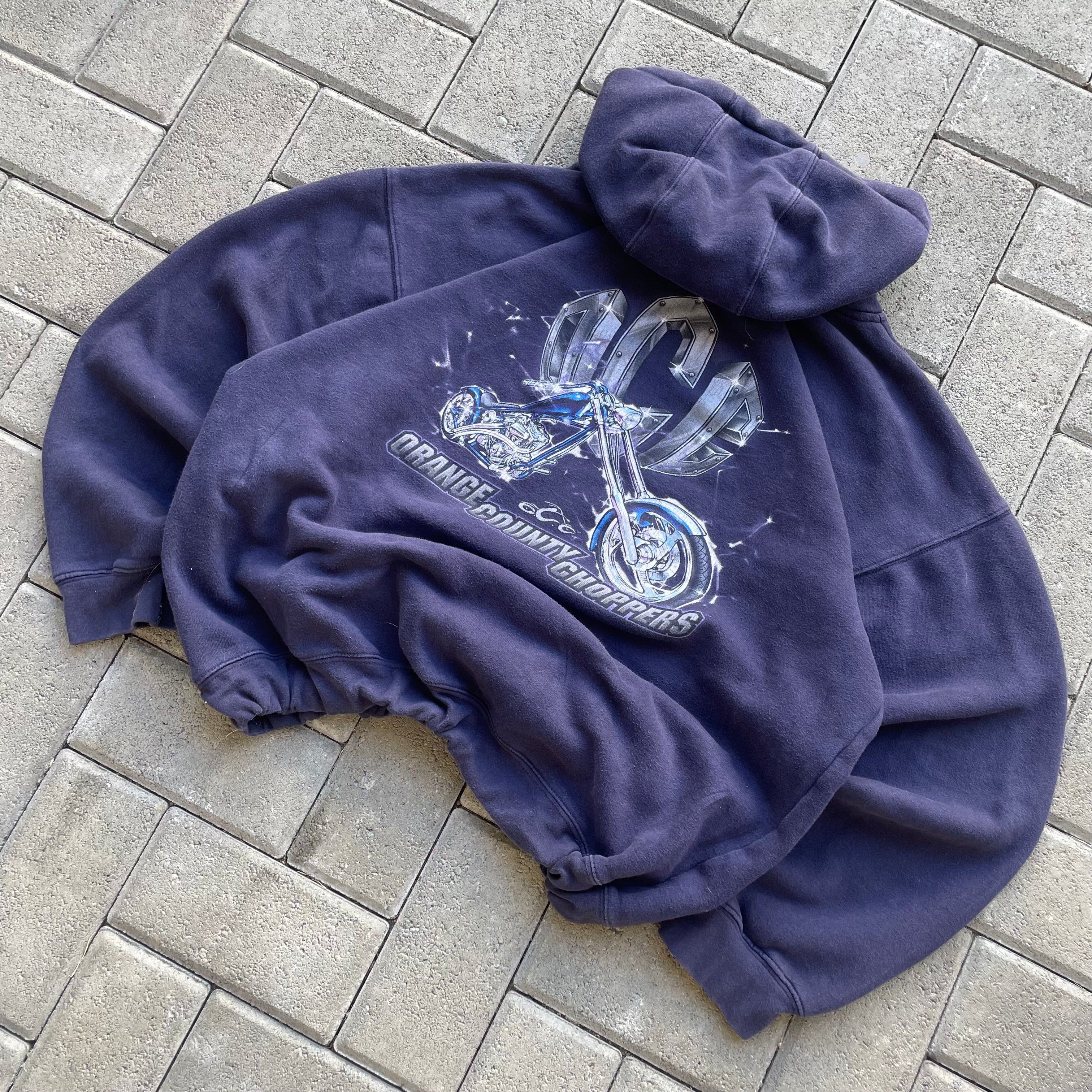 (M boxy) Orange County Choppers hoodie