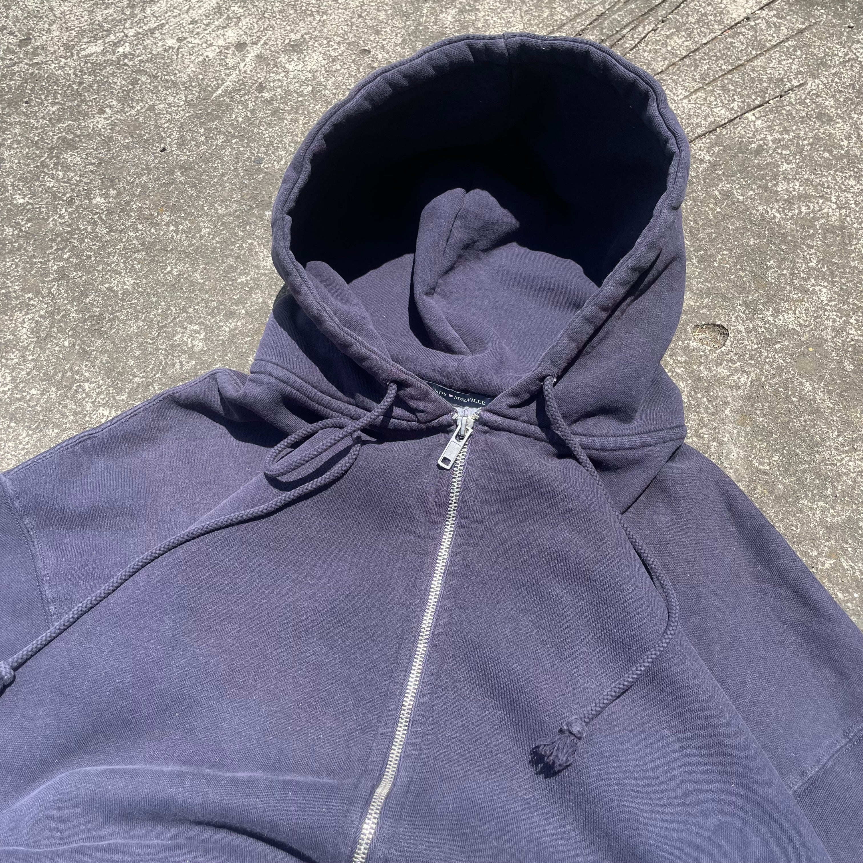(L) Basic zip up heavy weight