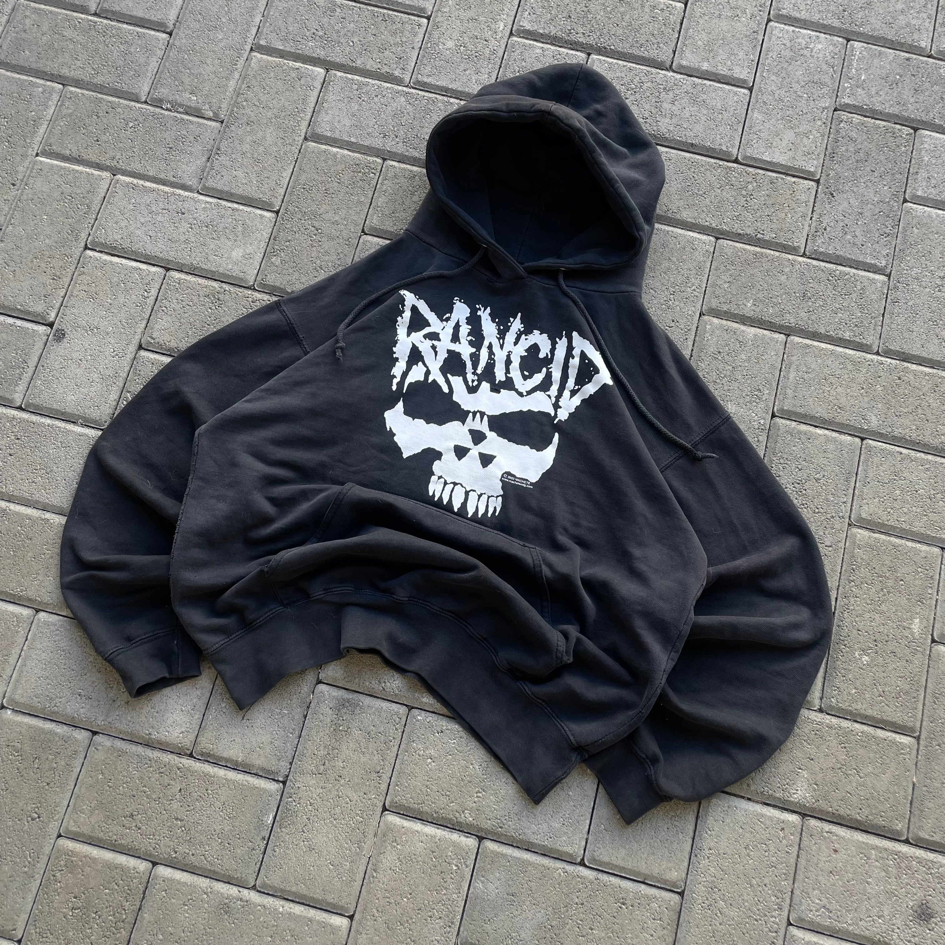 (S) Vintage Rancid Hoodie 2003