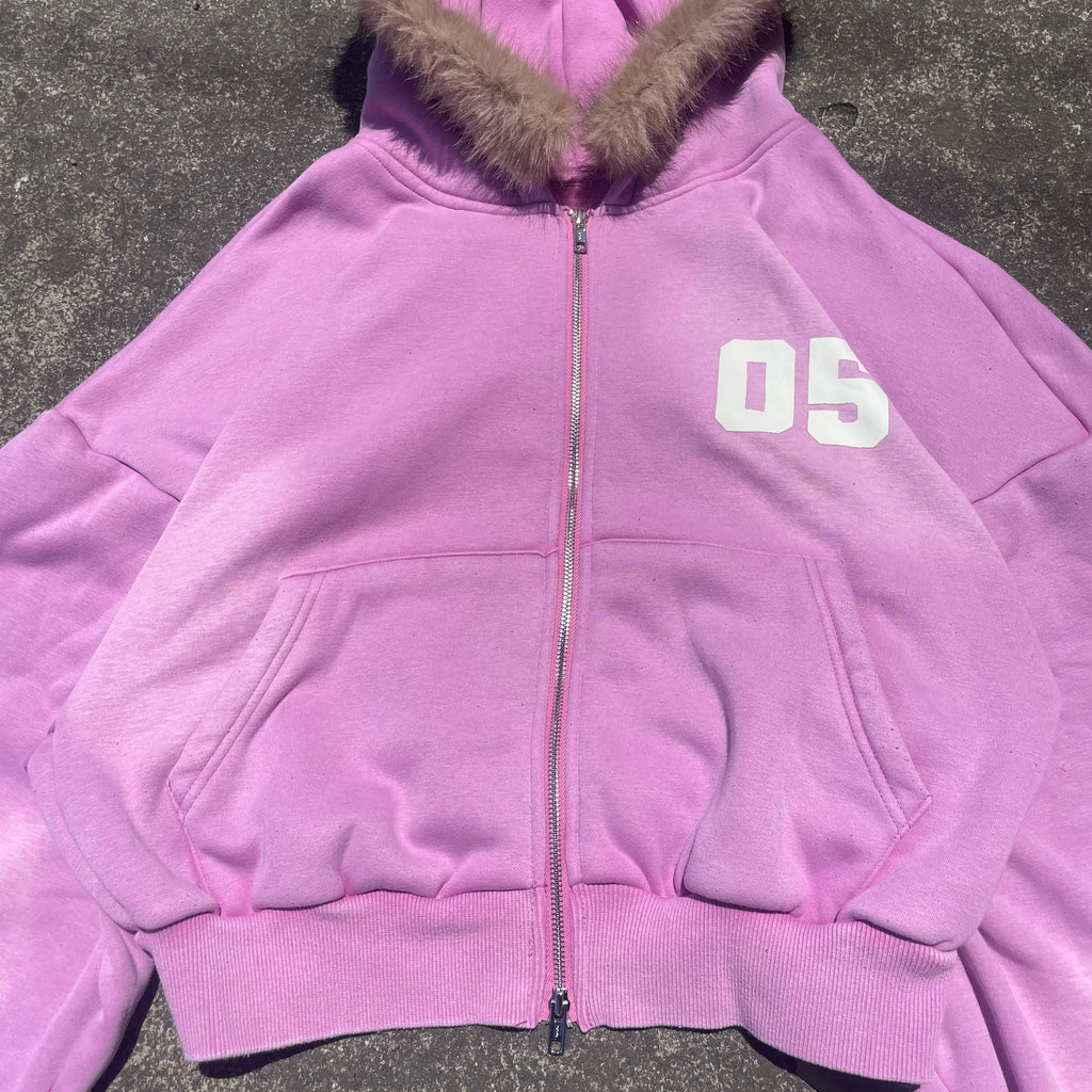 (M) Double Zip Up Super heavy weight