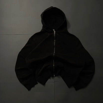 (L) Zip Up heavyweight basic negro