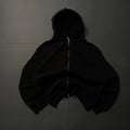 (L) Zip Up heavyweight basic negro