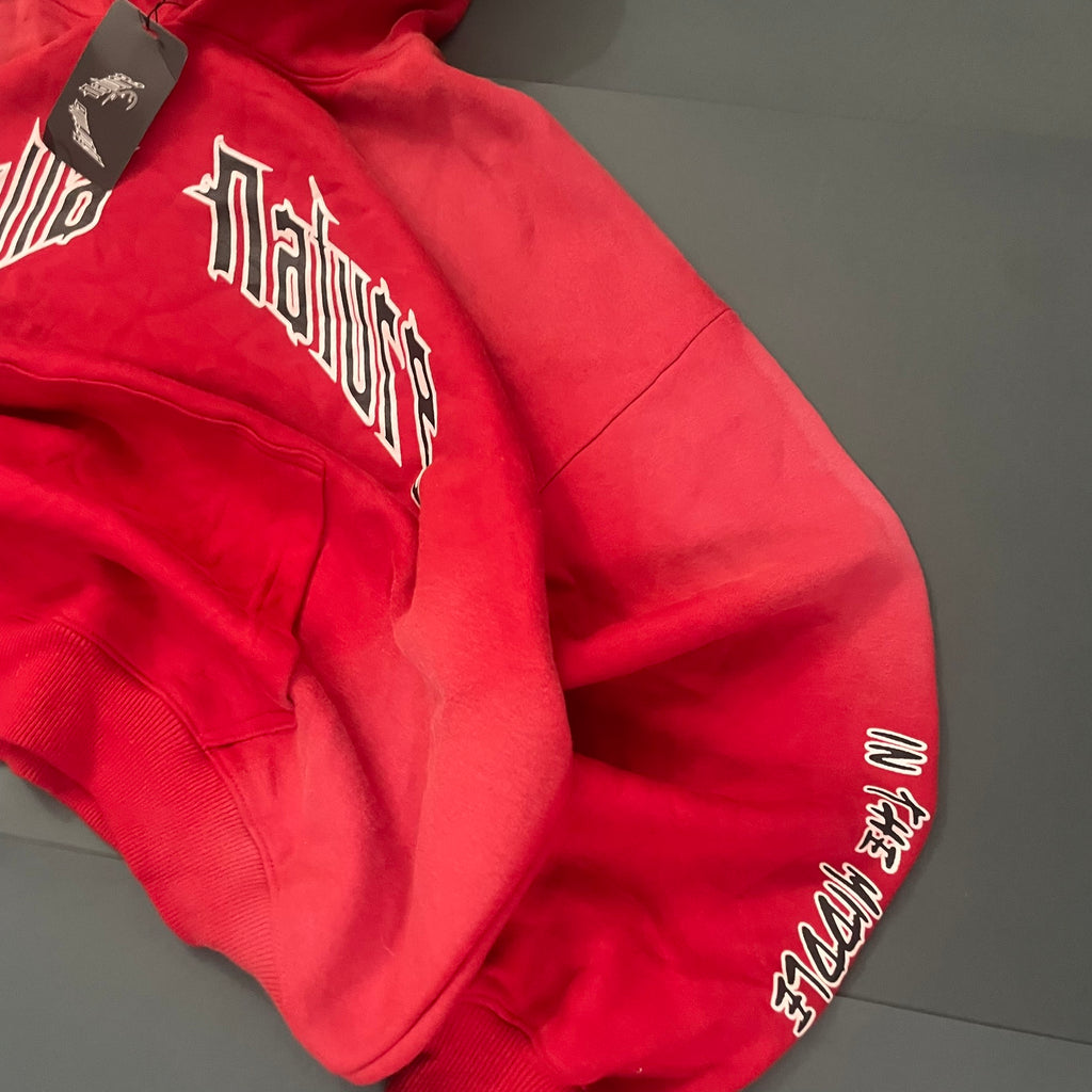 (L) Hoodie heavyweight Gorilla Nature Nueva