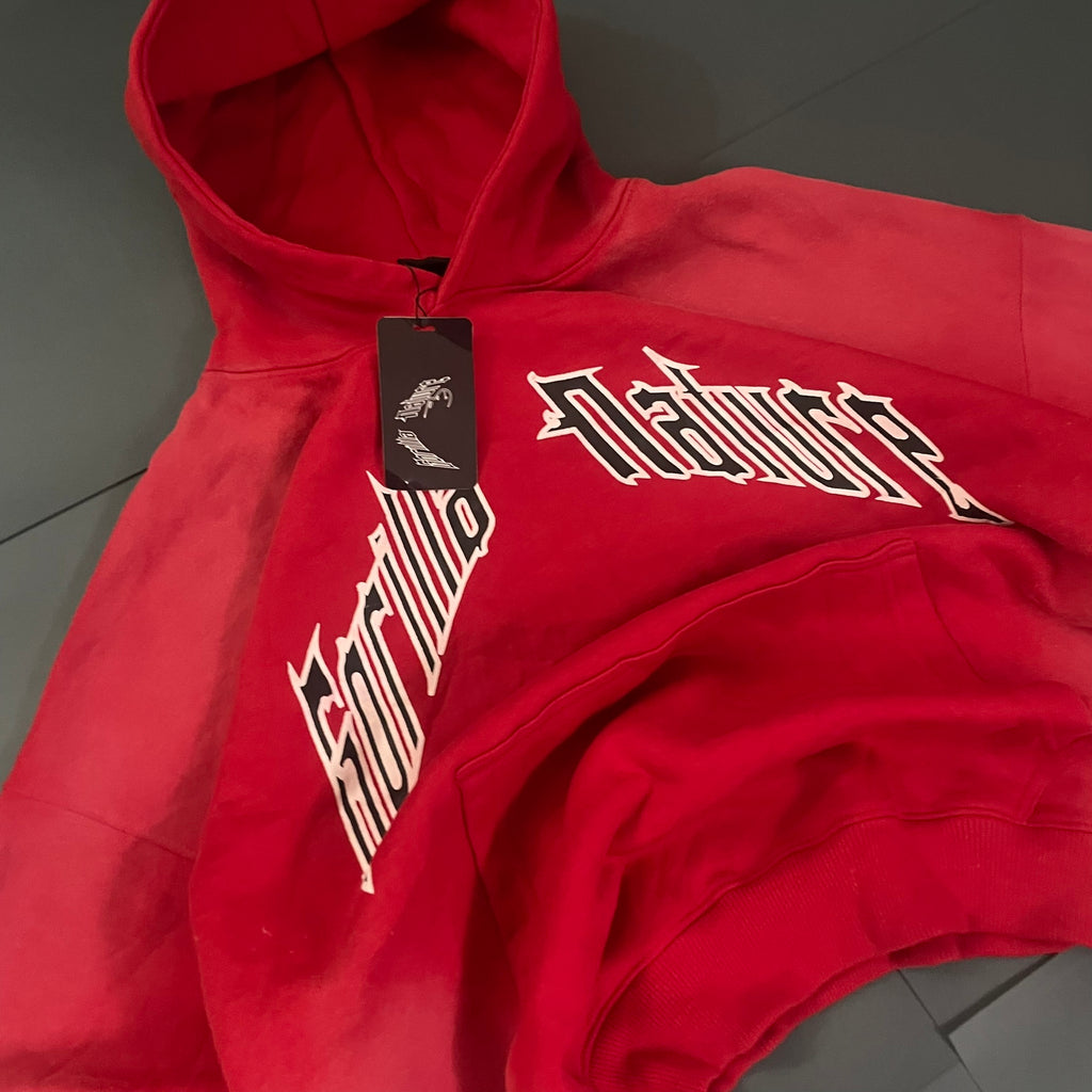 (L) Hoodie heavyweight Gorilla Nature Nueva