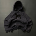 (L) Zip up The Black DOG