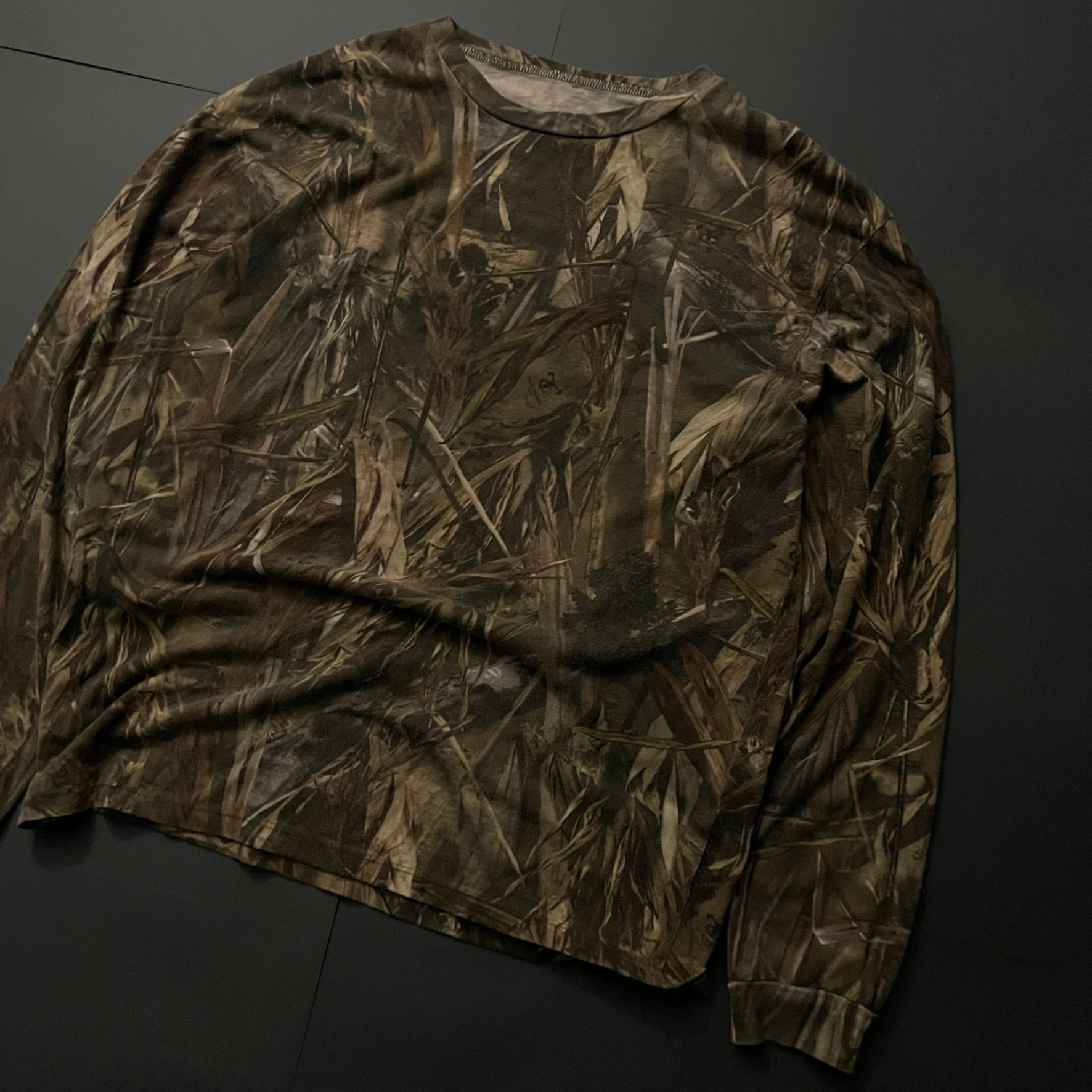 (L) Long Sleeve Camu Realtree