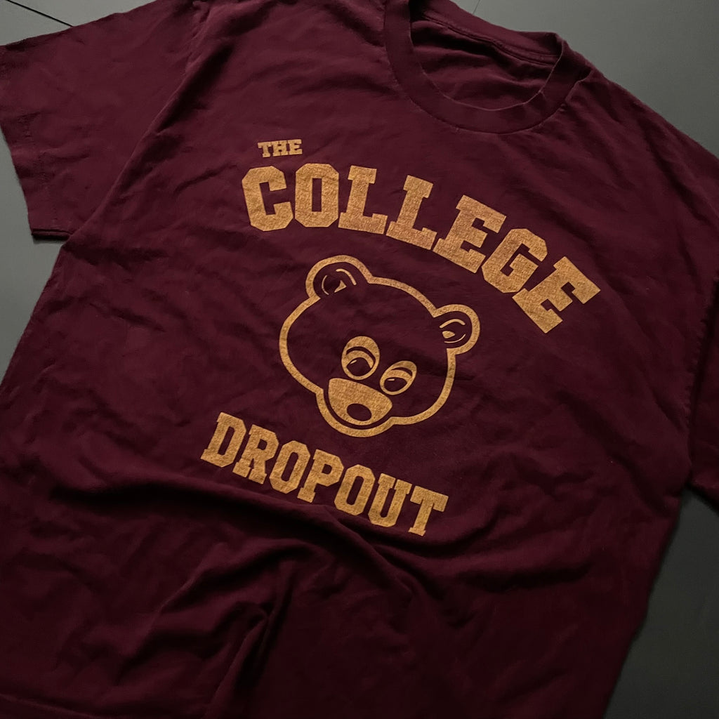 (XL) Kanye west The college dropout promo tee
