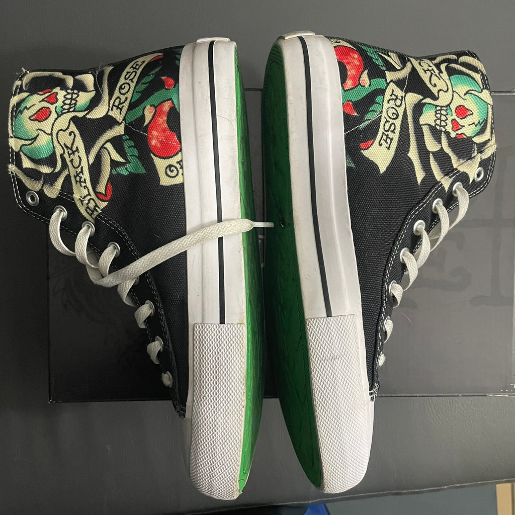 (42.5) Converse Ed hardy